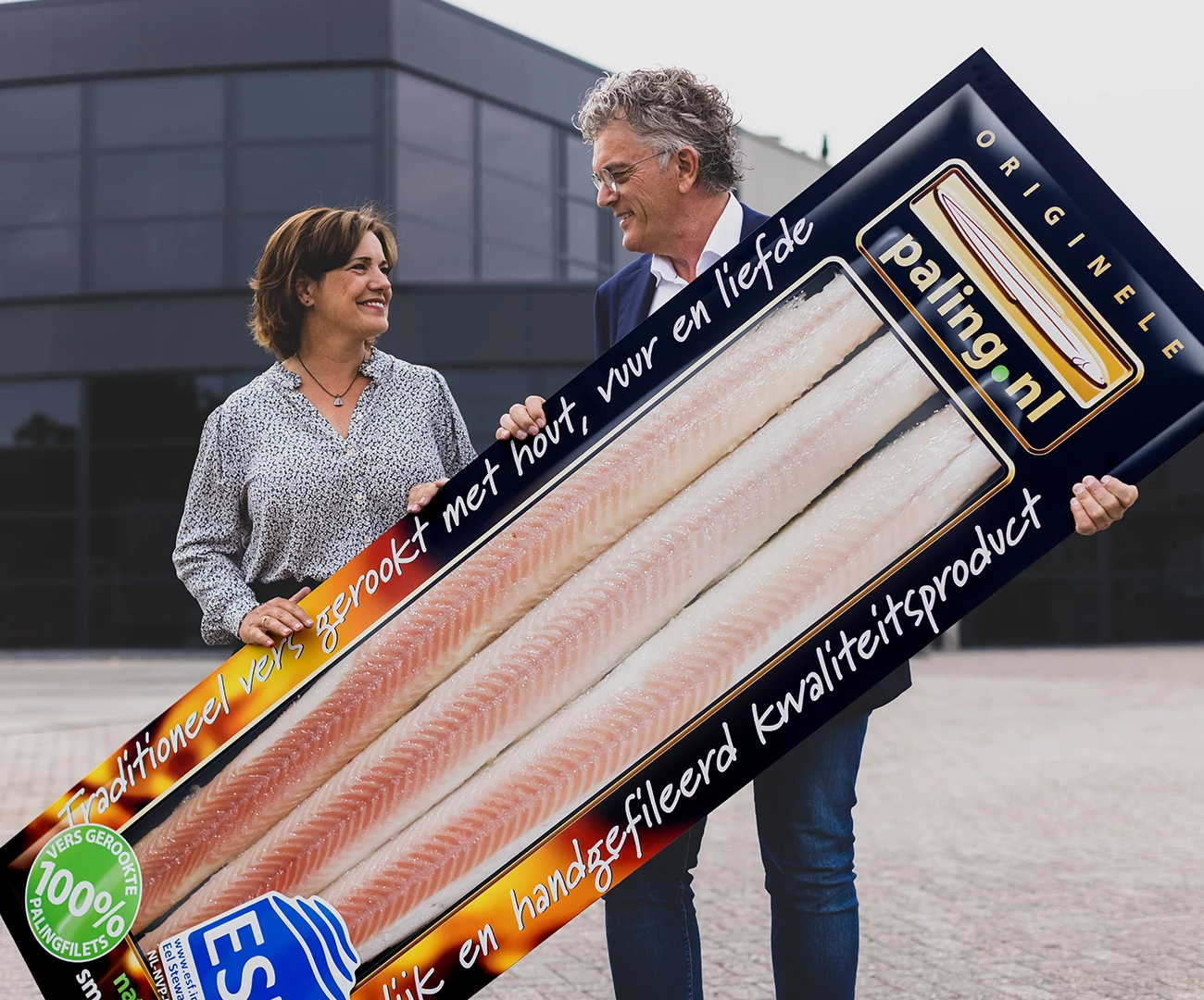 Sfeerfoto van paling.nl voor de Glossy SPKNBRG van Contentmaaksters