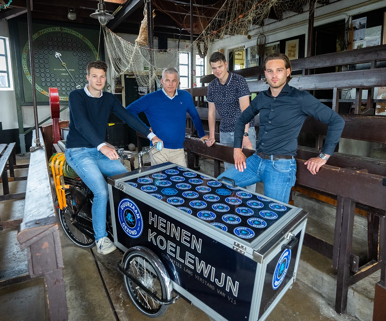Sfeerfoto van Vishandel Heinen & Koelewijn voor de Glossy SPKNBRG van Contentmaaksters