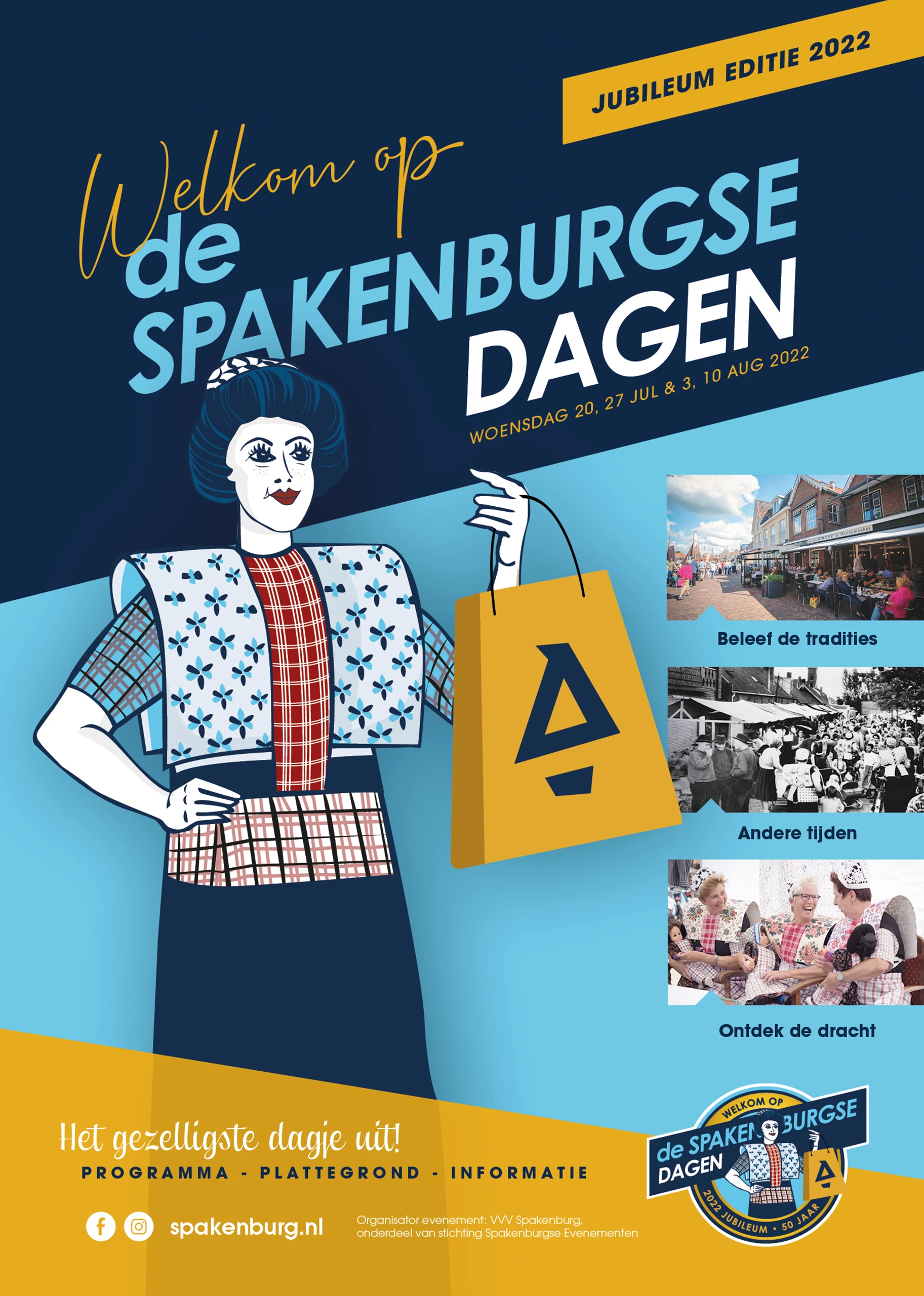 Cover van de Jubileum Editie van de Spakenburgse Dagen
